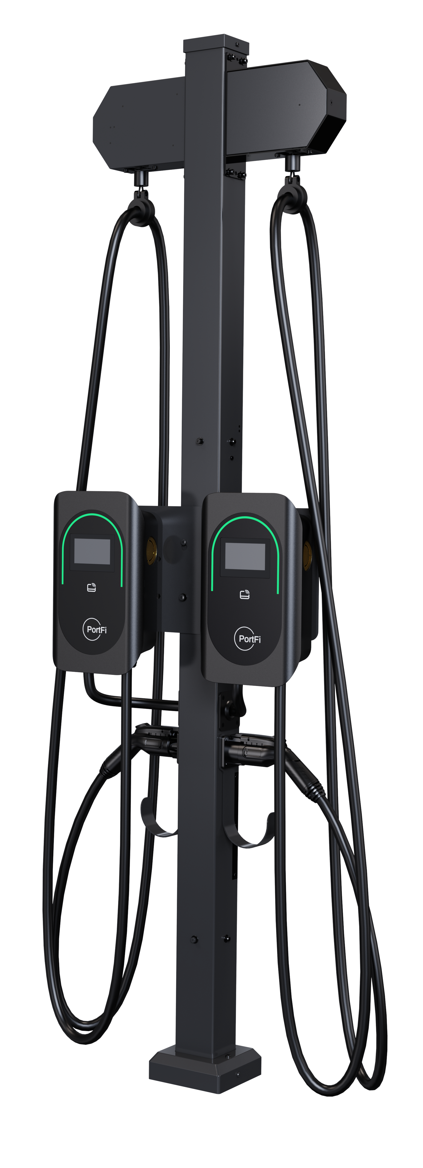 <2nd Generation> PortFi Commercial EV Charging Solution · Smart Level 2 Station