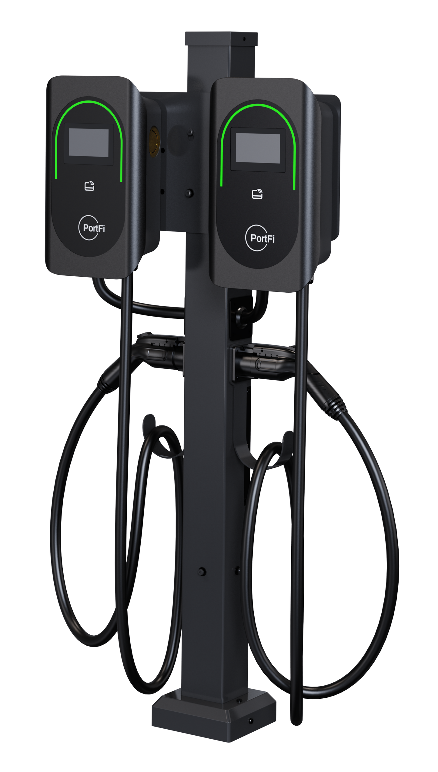 <2nd Generation> PortFi Commercial EV Charging Solution · Smart Level 2 Station