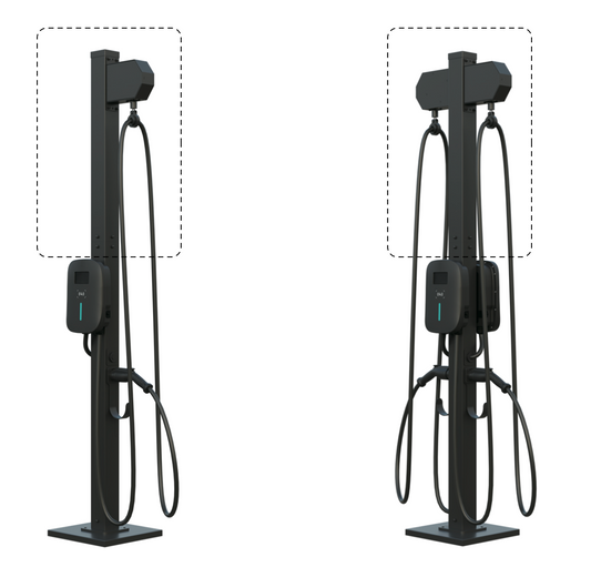 Charging Cable Management System for Pedestal