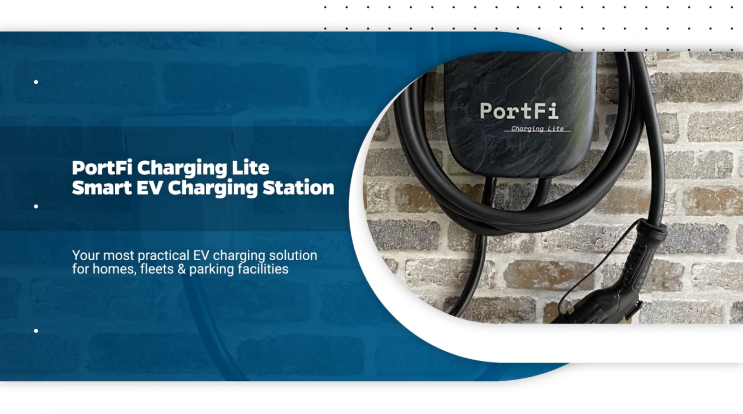 Load video: PortFi Smart EV Charger Highlights