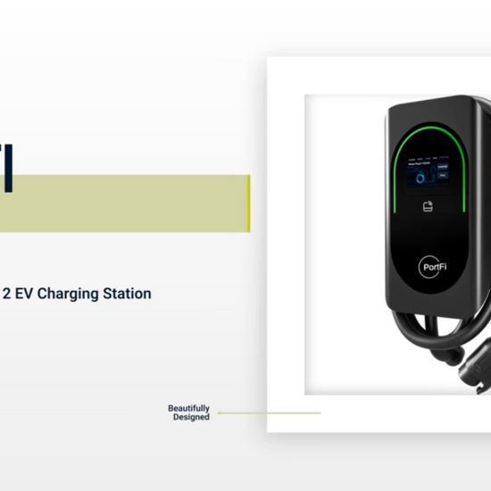 PortFi 2nd Generation EV Charging Station
