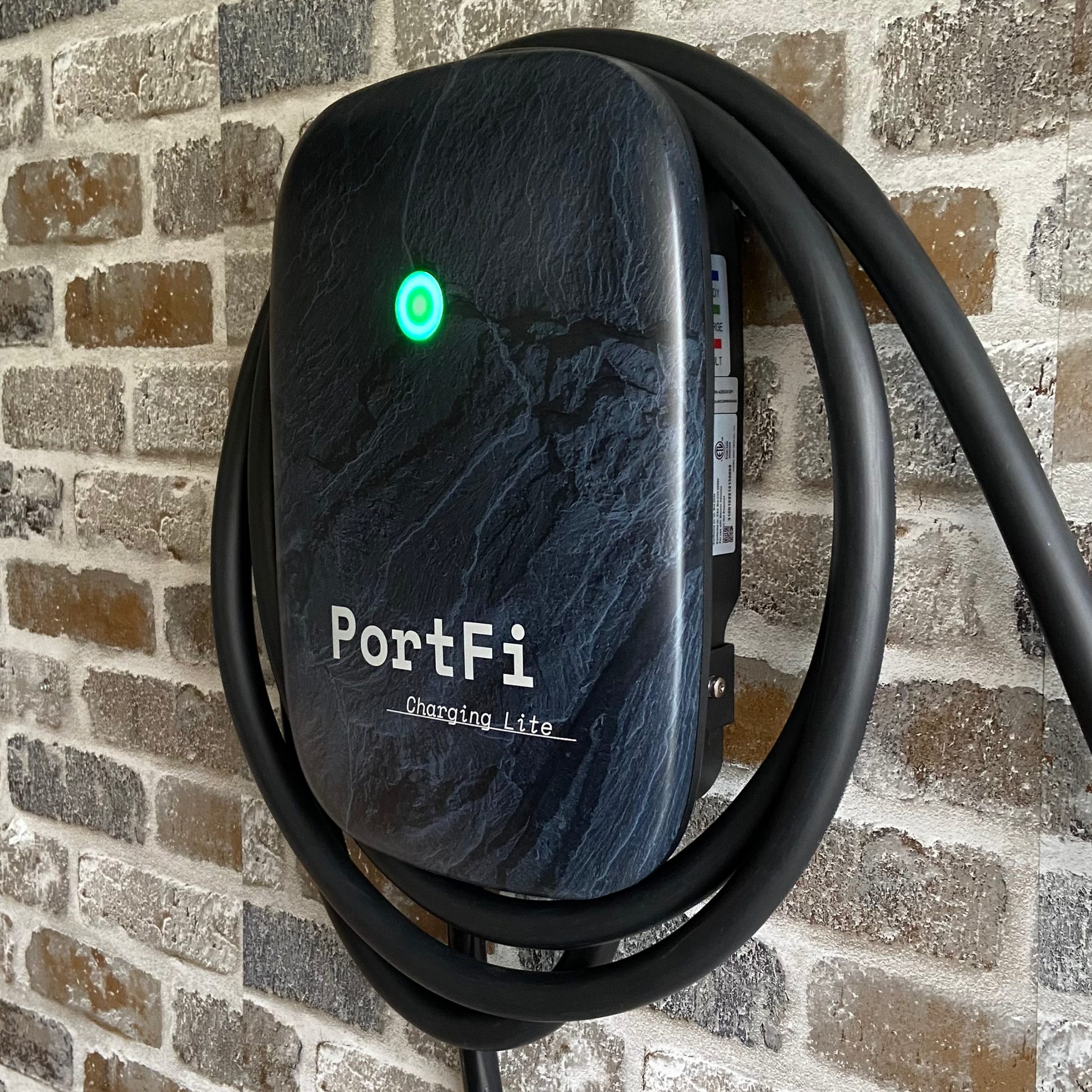 PortFi Charging Lite Smart Level 2 EV Charging Station - 32A, Wi-Fi En